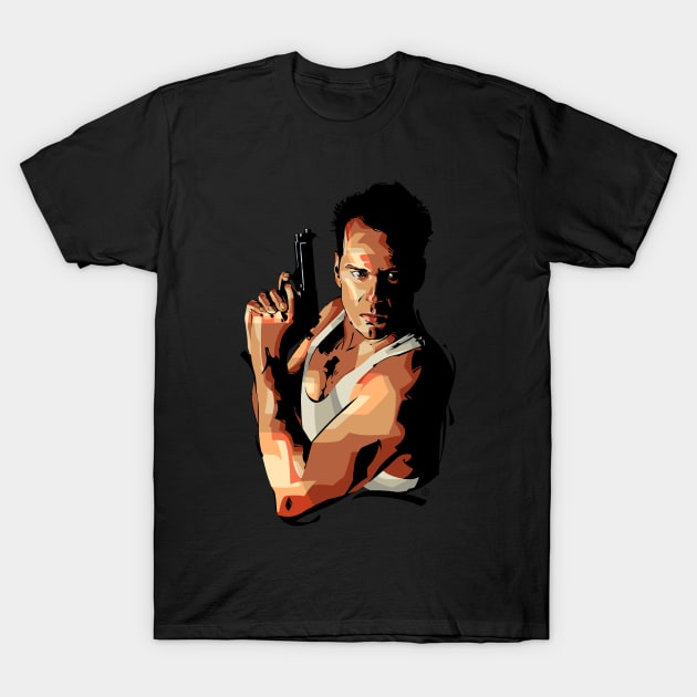 Die Hard 1 T-Shirt by nabakumov